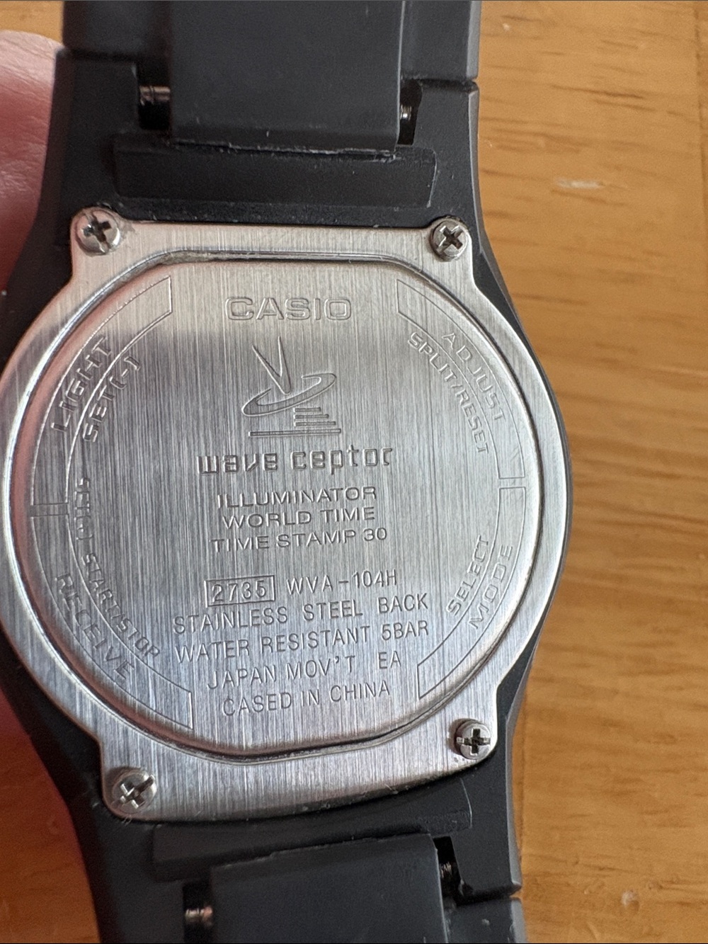 Casio Black and Silver Atomic Sports Watch - Picture 11 of 11